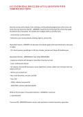 GCU PATHO FINAL BIO 322 2026 ACTUAL QUESTIONS WITH VERIFIED SOLUTIONS&period;&NewLine;