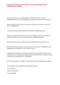 BIO 101 LECTURE EXAM &num;2 2026 ACTUAL QUESTIONS WITH VERIFIED SOLUTIONS&period;&NewLine;