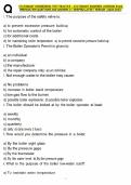 STATIONARY ENGINEERING TEST PRACTICE &ndash; STATIONARY ENGINEER LICENSING EXAM PREPARATION QUESTIONS AND ANSWERS A&plus; VERIFIED LATEST VERSION  &lpar;2026-2027&rpar;