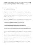 KENTUCKY PROPERTY AND CASUALTY LICENSE EXAM 2026&sol;2027 ACTUAL QUESTIONS WITH VERIFIED ANSWERS&period;&NewLine;