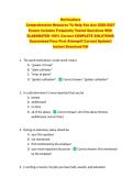 Horticulture  &NewLine;Comprehensive Resource To Help You Ace 2026-2027 &NewLine;Exams Includes Frequently Tested Questions With &NewLine;ELABORATED 100&percnt; Correct COMPLETE SOLUTIONS &NewLine;Guaranteed Pass First Attempt&excl;&excl; Current Update&excl;&excl; &NewLine;Instant Download Pdf
