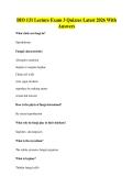 BIO 131 Lecture Exam 3 Quizzes Latest 2026 With&NewLine;Answers