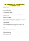 BIO 131 Challenge Exam Study Guide Quizzes&NewLine;Latest 2026 With Answers