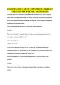 D545 PRACTICE QUESTIONS WITH CORRECT&NewLine;VERIFIED SOLUTIONS &vert; 2026 UPDATE