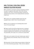 MHA 710 EXAM 3 2026 FINAL REVIEW&NewLine;BUNDLED SOLUTION PACKAGE&NewLine;