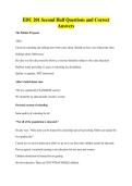 EDU 201 Second Half Questions and Correct&NewLine;Answers