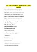 BUNDLE OF EDU 201  EXAMS QUESTIONS AND ANSWERS