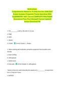 Horticulture  &NewLine;Comprehensive Resource To Help You Ace 2026-2027 &NewLine;Exams Includes Frequently Tested Questions With &NewLine;ELABORATED 100&percnt; Correct COMPLETE SOLUTIONS &NewLine;Guaranteed Pass First Attempt&excl;&excl; Current Update&excl;&excl; &NewLine;Instant Download Pdf