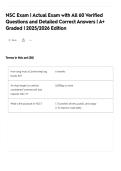 NSC Exam &vert; Actual Exam with All 60 Verified Questions and Detailed Correct Answers &vert; A&plus; Graded &vert; 2025&sol;2026 Edition