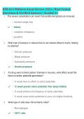 NUR 631 Midterm Exam Review 2026 &vert; Most Tested &NewLine;Questions & Verified Answers &vert; Graded A&plus;