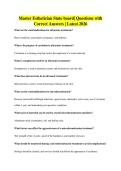 Master Esthetician State board&vert; Questions with&NewLine;Correct Answers &vert; Latest 2026