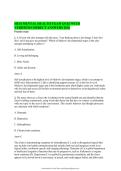 HESI Mental Health Exam Quiz 2027 &vert; Practice Exam with Verified Answers & Rationales