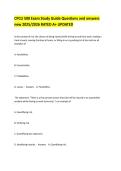 CPCU 500 Exam Study Guide Questions and Answers &lpar;2025&ndash;2026 Updated Edition&rpar; &ndash; Comprehensive Insurance Risk Management Practice Review