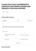 CAMATA FINAL EXAM COMPREHENSIVE QUESTIONS AND VERIFIED ANSWERS 2026 &lpar;GRADED A&plus;&rpar; DETAILED ANSWERS&excl;&excl;