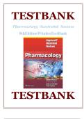 Test bank for pharmacology 1st&comma;2nd&comma;3rd&comma;5th&comma;5th&comma;6th&comma;6th&comma;7th&comma;7th&comma;8th&comma;8th&comma;8th&comma;9th&comma;9th&comma;10th&comma;10th&comma;11th&comma;12th&comma;14th and 15th All Chapters Verified&vert; Answers with Rationales &comma; Guide A&plus; latest version&period;
