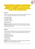 MSN DE MEDICAL-SURGICAL HESI EXAM 1 HERZING UNIVERSITY 2026 &sol; 2027  ACTUAL EXAM QUESTIONS AND VERIFIED ANSWERS WITH RATIONALES GRADED A&plus; 100&percnt; GUARANTEED PASS&excl;&excl;