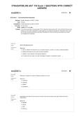STRAIGHTERLINE MAT 150 Exam 1 QUESTIONS WITH CORRECT ANSWERS