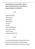CHEM134 C002 SPRING DIGITAL COLLIGATIVE PROPERTIES - BEYOND LABZ &NewLine;QUESTIONS AND ANSWERS &vert; VERIFIED AND WELL DETAILED ANSWERS &vert; PLUS&NewLine;RATIONALES &vert; GUARANTEED PASS &vert; LATEST EXAM UPDATE