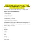 NUR 198 exam1 review chapters from ATI and&NewLine;exam key concept-QUESTIONS WITH VERIFIED&NewLine;SOLUTIONS &vert; 2026 UPDATE