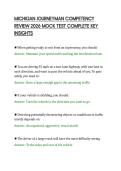MICHIGAN JOURNEYMAN COMPETENCY&NewLine;REVIEW 2026 MOCK TEST COMPLETE KEY&NewLine;INSIGHTS&NewLine;