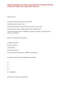 Mktg 372 Final Rego Exam &lpar;Recent exam&rpar; Fully solved & updated 2026 Most COMPLETE &lpar;2026&rpar; &lpar;Latest Update 2026&rpar; UPDATE&excl;&excl;&NewLine;