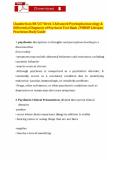 Chamberlain NR 547 Week 3 Advanced Psychopharmacology & Differential Diagnosis of Psychosis Test Bank PMHNP Lifespan Practicum Study Guide&period;pdf&NewLine;&NewLine;