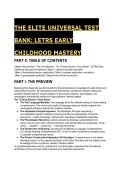 2026&sol;2027 The S-Tier LETRS Early Childhood Mastery Test Bank &vert; 20&plus; Elite Diagnostic Q&A Scenarios&comma; Distractor Analyses & Clinical Rationales