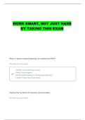 NURSING 150 EXAM 1 QUESTIONS AND CORRECT ANSWERS