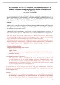 Samenvatting bijzondere contracten  en de 3 oefencolleges 