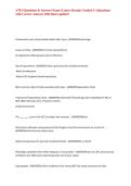 NURS 5315 ADVANCED PATHOPHYSIOLOGY FINAL EXAM&NewLine;