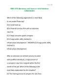 MBA ETS Questions and Answers with Solutions UPDATED&excl;&excl;&excl;&period;