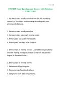 ETS MFT Exam Questions and Answers with Solutions UPDATED&excl;&excl;&excl;&period;