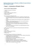 Survey of Fintech&comma; 1st Edition Evergreen Release Solutions Manual &ndash; John Nofsinger & Smith