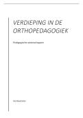 Verdieping in de Orthopedagogiek &vert; EUR &vert; 2025&sol;2026