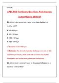 APEX EKG TEST EXAM QUESTIONS AND ANSWERS &vert; COMPLETE STUDY GUIDE & PRACTICE PDF