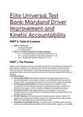2026&sol;2027 S-Tier Elite Test Bank&colon; Maryland Driver Improvement Program &lpar;DIP&rpar; & Kinetic Accountability &lpar;20&plus; Q&A with Deep Rationales&rpar;
