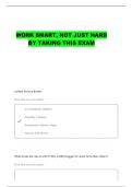 FINA 3000 EXAM 3 QUESTIONS AND CORRECT ANSWERS