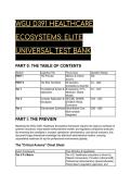 WGU D391 Healthcare Ecosystems Objective Assessment &lpar;OA&rpar; &vert; Elite S-Tier Test Bank &vert; 40&plus;  QA & Mentor Analysis &vert; 2026&sol;2027