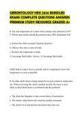 GERONTOLOGY HESI 2026 BUNDLED&NewLine;EXAMS COMPLETE QUESTIONS ANSWERS&NewLine;PREMIUM STUDY RESOURCE GRADED A&plus;