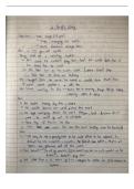 Footprints without Feet Chapter 2 class 10 CBSE 2 Pager Notes for revision 