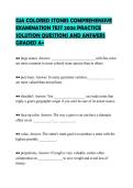 GIA COLORED STONES COMPREHENSIVE&NewLine;EXAMINATION TEST 2026 PRACTICE&NewLine;SOLUTION QUESTIONS AND ANSWERS&NewLine;GRADED A&plus;