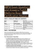 2026&sol;2027 ABFM Exam Ultimate Test Bank &vert; 20&plus; High-Yield Questions & Rationales &vert; S-Tier Family Medicine Board Certification Blueprint
