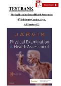 Test Bank for Physical Examination and Health Assessment 9th &NewLine;edition by Carolyn Jarvis&comma; Ann 