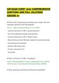 GRI EXAM SCRIPT 2026 COMPREHENSIVE&NewLine;QUESTIONS AND FULL SOLUTIONS&NewLine;GRADED A&plus;
