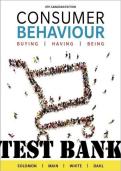 Test Bank for Consumer Behaviour&colon; Buying&comma; Having&comma; and Being &lpar;8th Canadian Edition&rpar; by Solomon