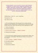 COMSAE PHASE 1 &lpar;ASA 115&rpar; LEVEL 1 EXAM LATEST 2026&sol;2027 COMPLETE ACCURATE TEST APPROVED QUESTIONS AND CORRECT DETAILED ANSWERS &lpar;100&percnt; CORRECT VERIFIED SOLUTIONS&rpar; NEWEST UPDATED VERSION 2026 EDITION &vert;GUARANTEED PASS A&plus; &vert;ACTUAL COMSAE PHASE 1 &lpar;ASA 115&rpar; LEVEL 