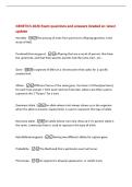 GENETICS 2026 Exam questions and answers Graded A&plus; latest&NewLine;update
