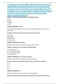 Texas Manicurist State Board Official TDLR Nail Technician Written Exam Updated 2026 &vert; Comprehensive Study Guide&comma; Practice Exam Questions and Answers&comma; Exam Prep Test Bank&comma; Texas Licensing Requirements&comma; Nail Technology Theory&comma; Sanitation and Safety Procedu