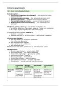 Klinische Psychologie &lpar;2de jaar&rpar; HC1-HC13 &vert; Hogeschool PXL &vert; 2025&sol;26