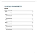 Samenvatting Inleiding Strafrecht 2026- 7&period;7 gehaald